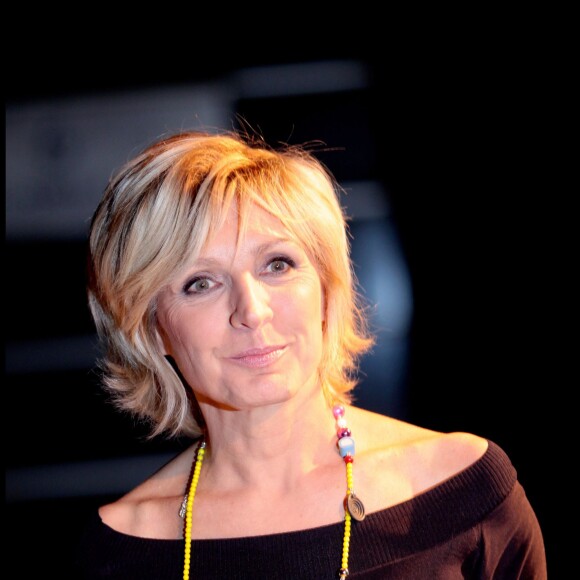 Évelyne Dhéliat - Cocktail de rentrée de TF1 le 16 septembre 2009.