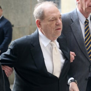 Harvey Weinstein arrive au tribunal à New York le 23 janvier 2020.