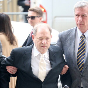 Harvey Weinstein arrive au tribunal à New York le 23 janvier 2020.