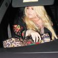 Exclusif - Jessica Simpson et son mari Eric Johnson à la sortie d'une soirée d'anniversaire à Santa Monica, le 19 avril 2019.