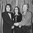 Michou, Serge Lama et Nana Mouskouri le 24/12/1977 Chez Michou
