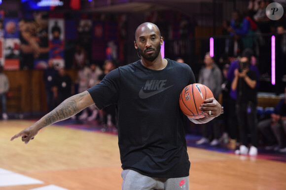 Kobe Bryant à Paris, le 21 octobre 2017