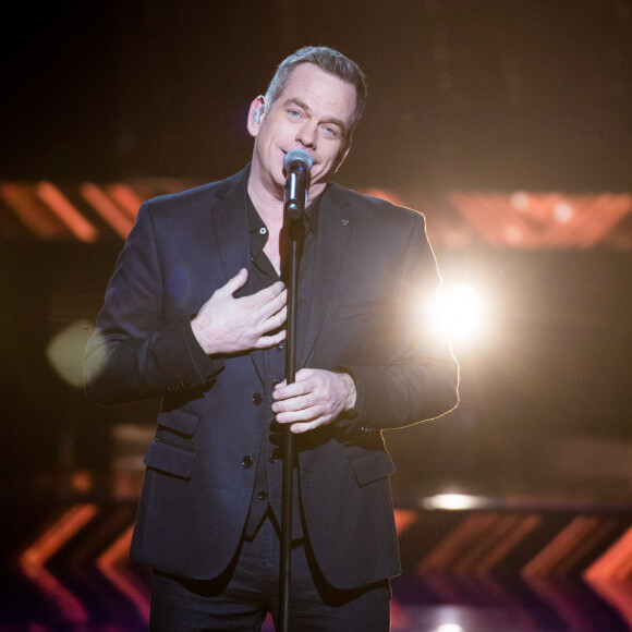 Garou - Lancement de la 33e édition du Téléthon au Parc de la Villette à Paris le 6 décembre 2019. © Tiziano Da Silva / Bestimage