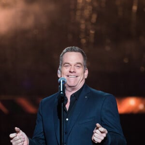 Garou - Lancement de la 33e édition du Téléthon au Parc de la Villette à Paris le 6 décembre 2019. © Tiziano Da Silva / Bestimage