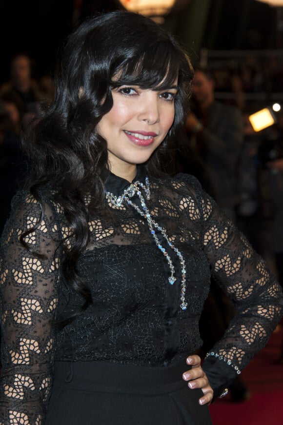 Indila - 16e édition des NRJ Music Awards à Cannes. Le 13 décembre 2014. @Nicolas Genin/ABACAPRESS.COM