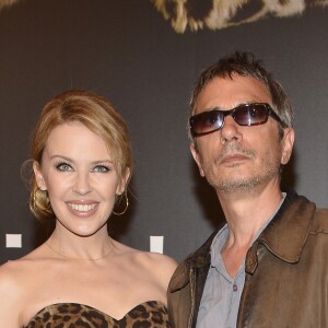 Kylie Minogue et Leos Carax à Locarno, le 3 août 2012. 