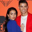  Cristiano Ronaldo et sa compagne Georgina Rodriguez à la soirée MTV European Music Awards 2019 (MTV EMA's) au FIBES Conference and Exhibition Centre à Séville en Espagne, le 3 novembre 2019. 
  