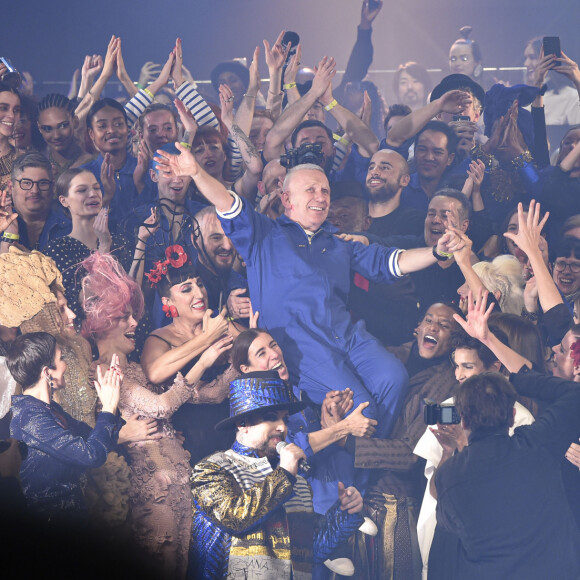 Le styliste Jean-Paul Gaultier - Défilé de mode Haute-Couture printemps-été 2020 "Jean Paul Gaultier" à Paris. Le 22 janvier 2020  Jean-Paul Gaultier Haute Couture S/S 2020 fashion show in Paris. On January 22nd 202022/01/2020 - Paris