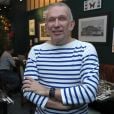 Le couturier français Jean-Paul Gaultier en rendez-vous, lors d'une interview à Moscou, le 21 octobre 2019.