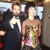 Luc Besson et Anne Parillaud lors du Festival de Cannes le 13 mai 1991.