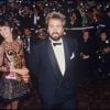 Anne Parillaud et Luc Besson au Festival de Cannes en 1991.