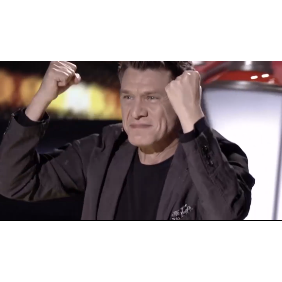 Marc Lavoine et Ifè - Talent séléctionné lors des auditions à l'aveugle de "The Voice" - Extrait de l'émission diffusée samedi 1er février 2020, TF1