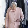 La reine Elisabeth II d'Angleterre arrive à la gare de King's Lynn pour aller passer les fêtes à Sandringham le 20 décembre 2019. 20/12/2019 - King's Lynn