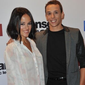 Alizee et Gregoire Lyonnet - Casting de la saison 4 de "Danse avec les stars" a Paris le 10 septembre 2013.