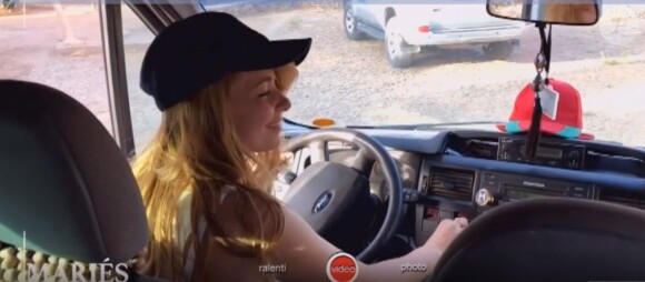 Delphine et Romain dans "Mariés au premier regard 2020", le 3 février, sur M6