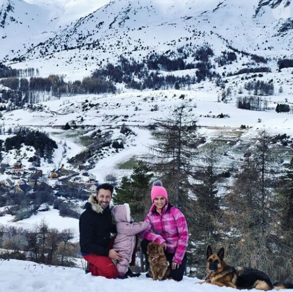 Laetitia Milot en vacances au sport d'hiver, sur Instagram en 2020.
