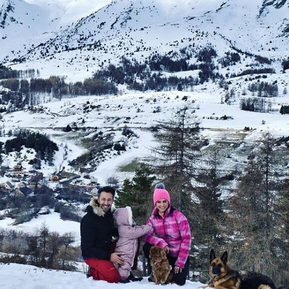 Laetitia Milot en vacances au sport d'hiver, sur Instagram en 2020.