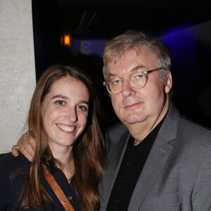 Fanny Sidney et Dominique Besnehard à l'after party de la saison 3 de la série "Dix Pour Cent" au Montana à Paris, France, le 25 Avril 2018. @Jerome Domine/ABACAPRESS.COM