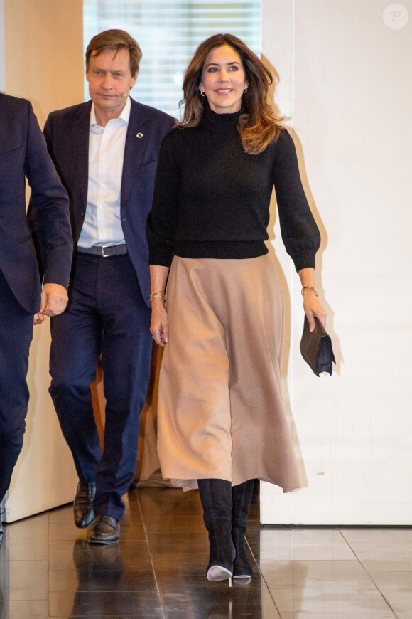 La princesse Mary de Danemark lors de la cérémonie des Women's Board Awards 2020 à Copenhague le 31 janvier 2020.