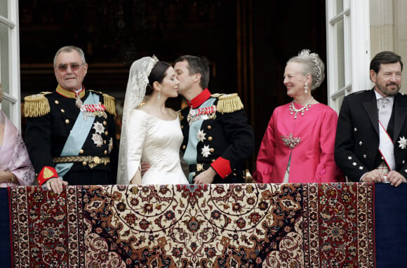Mariage du prince Frederik et de la princesse Mary de Danemark en 2004 à Copenhague.