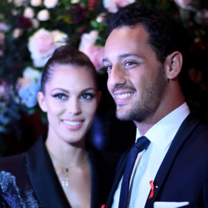 Iris Mittenaere (Miss France et Miss Univers 2016) et son compagnon Diego El Glaoui lors de la soirée de gala de la 18ème édition du "Dîner de la mode du Sidaction" au Pavillon Cambon Capucines - Potel et Chabot à Paris, France, le 23 janvier 2020. © Rachid Bellak/Bestimage