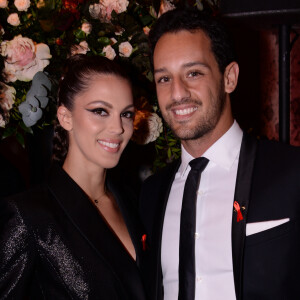 Iris Mittenaere (Miss France et Miss Univers 2016) et son compagnon Diego El Glaoui lors de la soirée de gala de la 18ème édition du "Dîner de la mode du Sidaction" au Pavillon Cambon Capucines - Potel et Chabot à Paris, France, le 23 janvier 2020. © Rachid Bellak/Bestimage