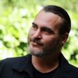 Joaquin Phoenix lors du photocall du film "A beautiful day" à Rome. Le 27 avril 2018.