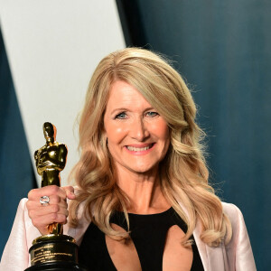 Laura Dern lors du photocall de la 92ème cérémonie des Oscars 2019 au Hollywood and Highland à Los Angeles, Californie, Etats-Unis, le 9 février 2020.