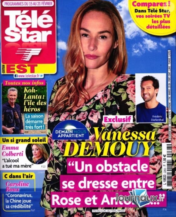 Retrouvez l'interview intégrale de Vanessa Demouy dans le magazine Télé Star n°2263 du 10 février 2020.