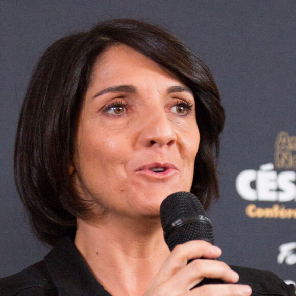Florence Foresti - Annonce des nominations pour la 45e cérémonie des César 2020 lors d'une conférence de presse au Fouquet's à Paris le 29 janvier 2020. ©Nasser Berzane/ABACAPRESS.COM