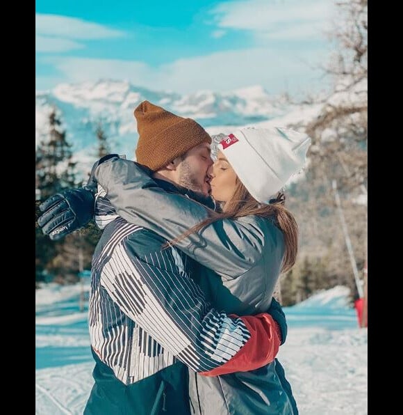 Cloé Cooper et son chéri Sébastien Pinelli, sur Instagram, le 31 janvier 2020.
