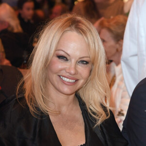 Pamela Anderson à la soirée VIP Gut Aiderbichl Christmas Market à Henndorf en Autriche, le 12 novembre 2019