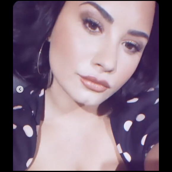 Demi Lovato sur Instagram. Le 21 novembre 2019.