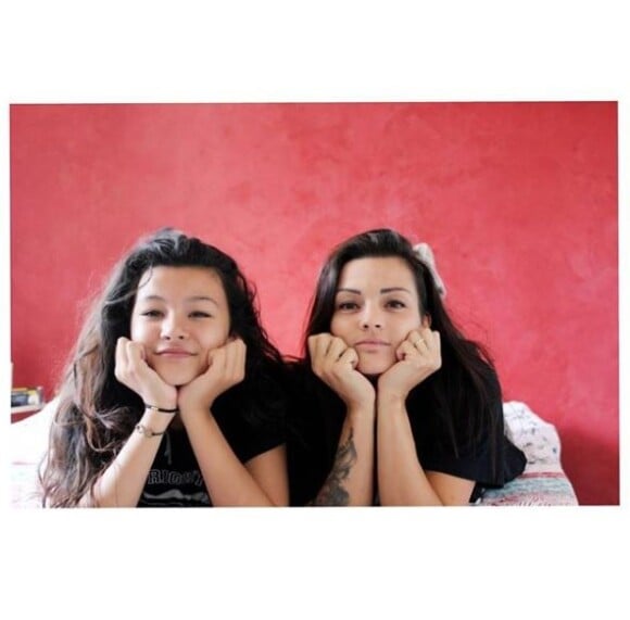 Jessica et sa fille Shana sur Instagram