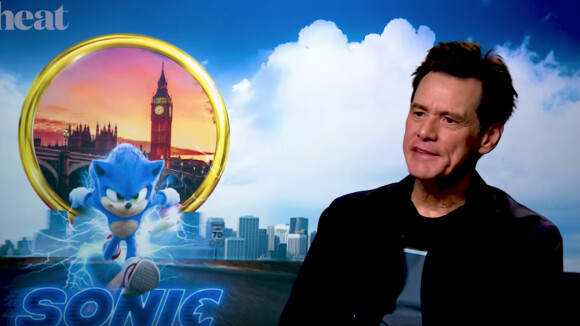 Interview de Jim Carrey pour la promotion de "Sonic, le film".