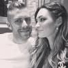 Emilie Nef Naf et le fooballeur Jérémy Ménez lorsqu'ils étaient encore en couple. Juin 2014