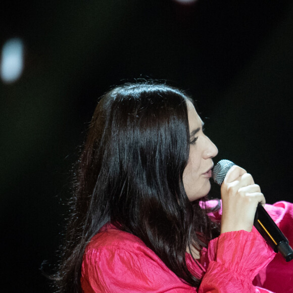 Izïa Higelin et Arthur H - 34 Victoires de la musique à la Seine Musicale de Paris. Le 8 février 2019. @David Niviere/ABACAPRESS.COM