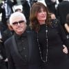 Marc Cerrone et sa femme Jill à la première de "Sibyl" lors du 72ème Festival International du Film de Cannes, le 24 mai 2019.