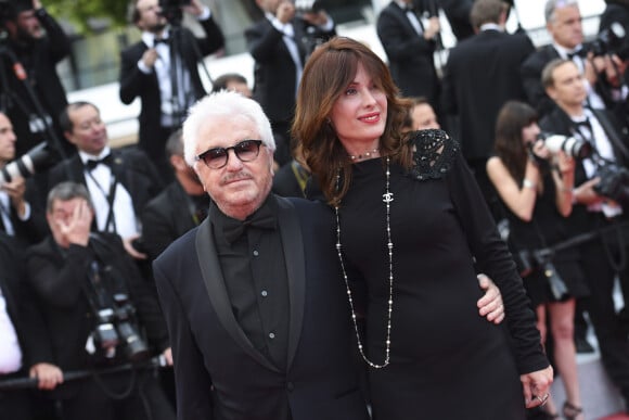 Marc Cerrone et sa femme Jill à la première de "Sibyl" lors du 72ème Festival International du Film de Cannes, le 24 mai 2019.
