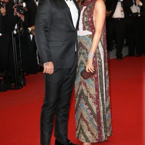 Naissance - Robbie Williams est papa pour la quatrième fois - Robbie Williams et sa femme Ayda Field - Montée des marches du film "The Sea of Trees" (La Forêt des Songes) lors du 68 ème Festival International du Film de Cannes, à Cannes le 16 mai 2015.