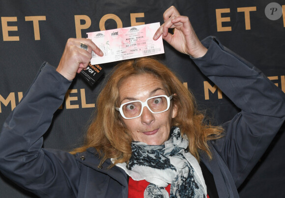 Corinne Masiero - Générale du nouveau spectacle "Muriel Robin et Pof !" au Palais des Sports à Paris le 3 octobre 2019. © Coadic Guirec/Bestimage