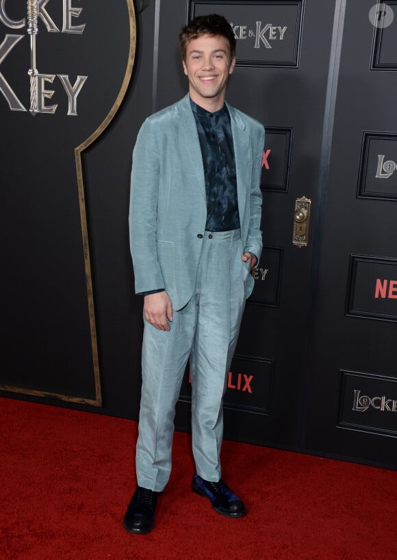Connor Jessup - Les célébrités assistent à la projection de la série de Netflix "Locke et Key" à Los Angeles, le 5 février 2020. La série sera disponible sur la plateforme à partir du 7 février 2020.
