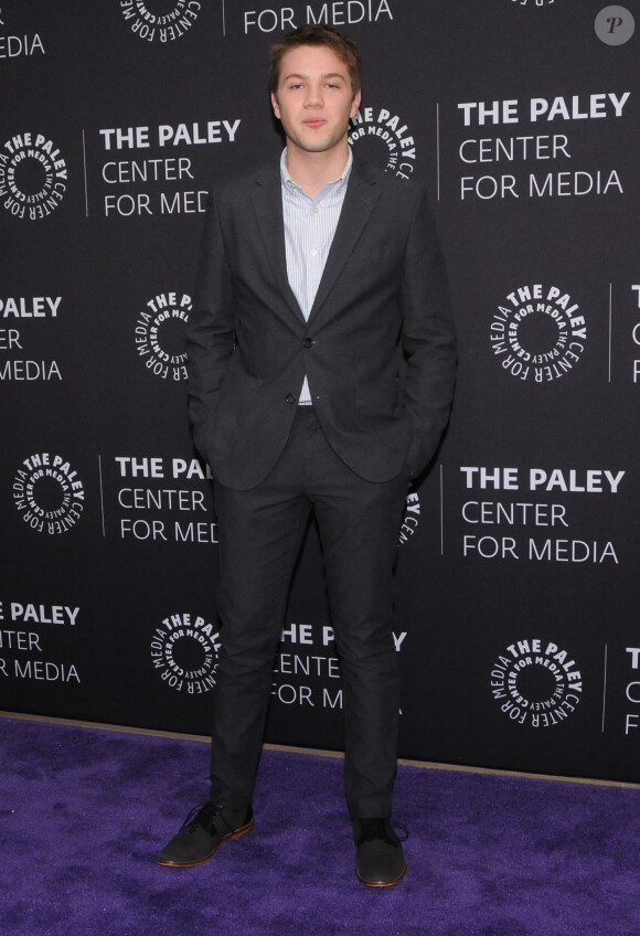 Connor Jessup lors de la première de la série ''American Crime'' au Paley Center for Media à Beverly Hills, Los Angeles, Californie, Etats-Unis, le 1er mars 2017. © Birdie Thompson/AdMedia/Zuma Press/Bestimage