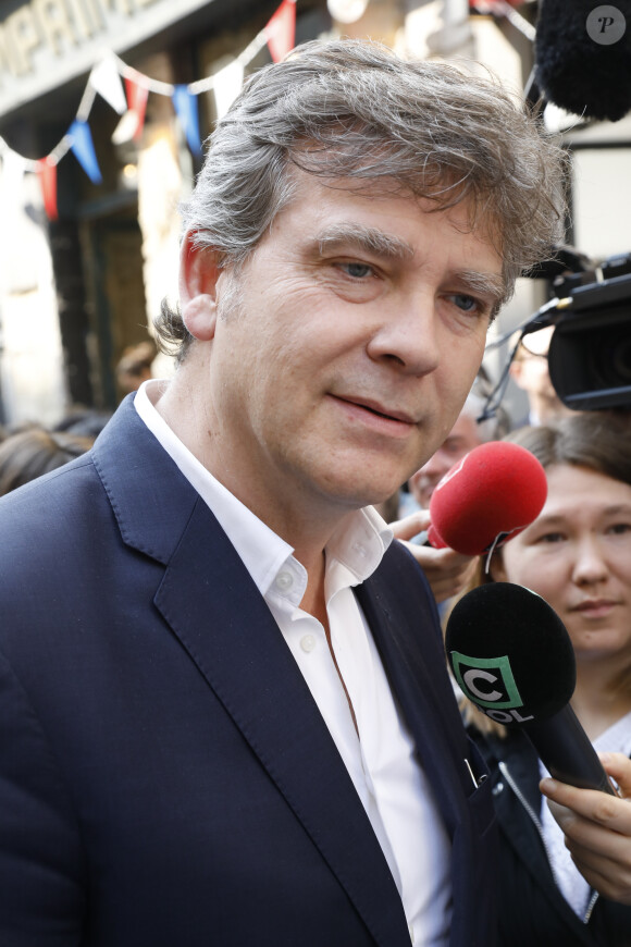 Arnaud Montebourg à l'inauguration de la rue Made in France, rue Verbois à Paris le 15 mai 2018. © Marc Ausset-Lacroix/Bestimage