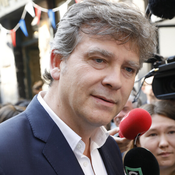 Arnaud Montebourg à l'inauguration de la rue Made in France, rue Verbois à Paris le 15 mai 2018. © Marc Ausset-Lacroix/Bestimage