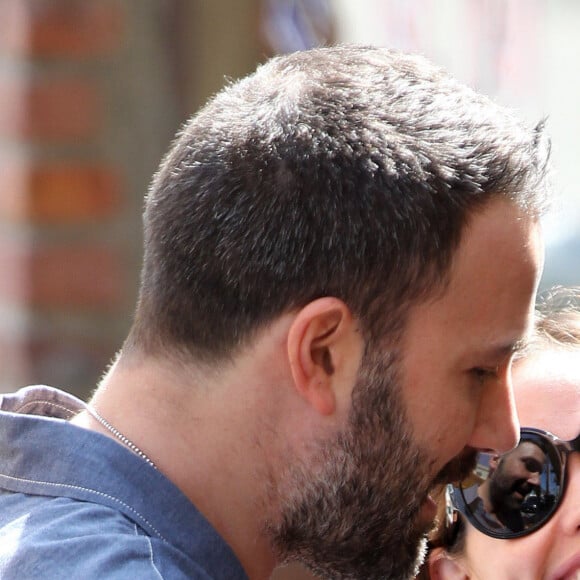 Jennifer Garner et Ben Affleck passent la journee avec leurs filles Violet et Seraphina a Pacific Palisades, le 23 mars 2013.