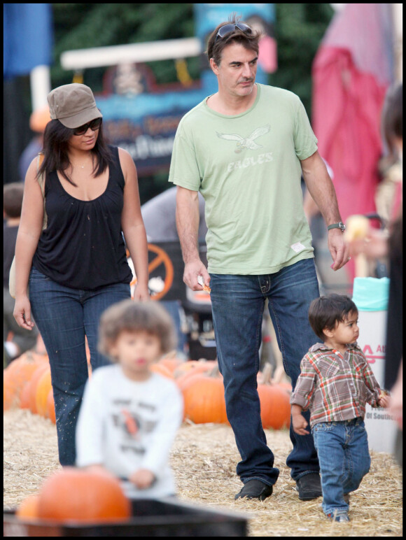 Info - Chris Noth et sa femme Tara Wilson, parents d'un deuxième fils, nommé Keats -25/10/2009 - Los Angeles