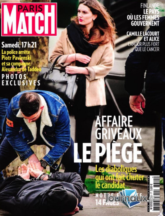 Une de Paris Match, datée du 20 février 2020.