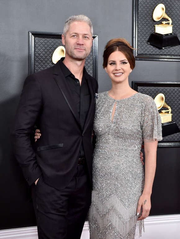 Sean 'Sticks' Larkin et Lana Del Rey - 62e soirée annuelle des Grammy Awards à Los Angeles, le 26 janvier 2020.
