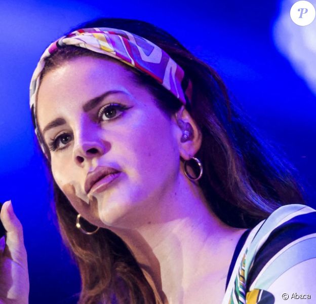 Lana Del Rey sur scène. Le 27 mai 2017. @Danny Lawson/PA Wire
